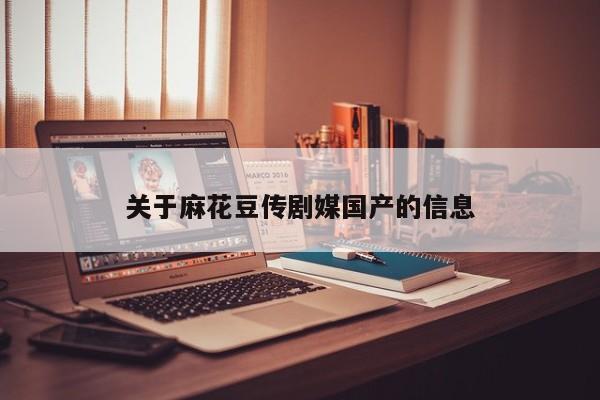 关于麻花豆传剧媒国产的信息